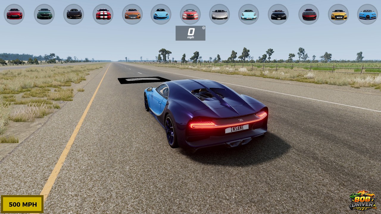 Instant 500 MPH! Can We Survive? 🤯 | BeamNG Drive #12 #beamngdrive #speedtest  #500mph