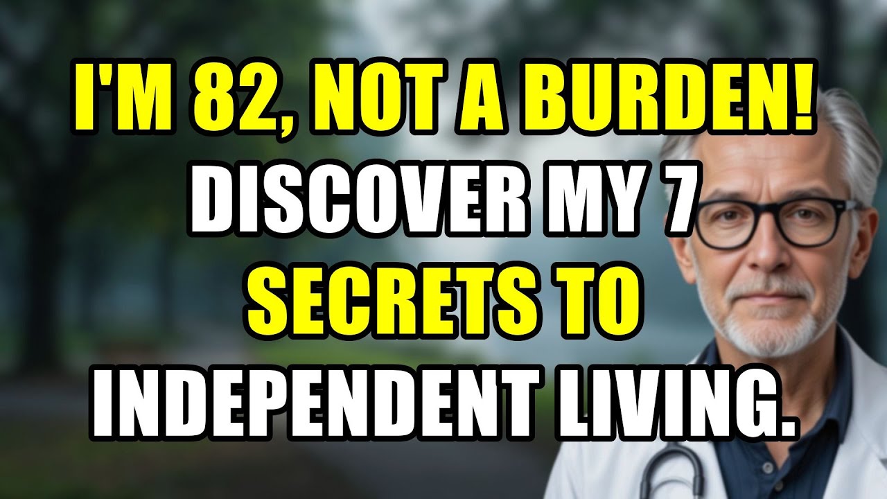 I'm 82 & NOT a Burden! 7 Wise Secrets for Seniors to Stay Independent