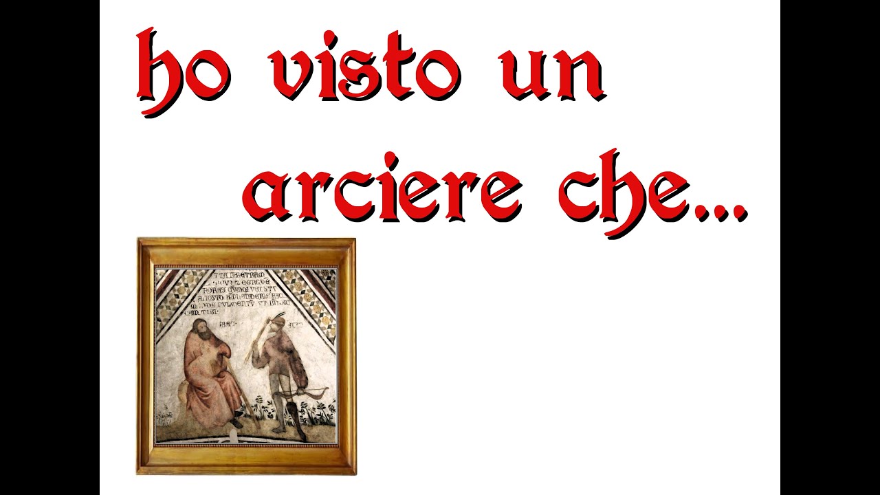 Ho visto un arciere che... Esaù a Cremona