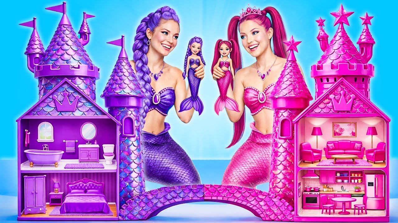 Construimos un Castillo de Muñecas Increíble para Huntrix | Rumi VS Mira por PiPi Pop ESP