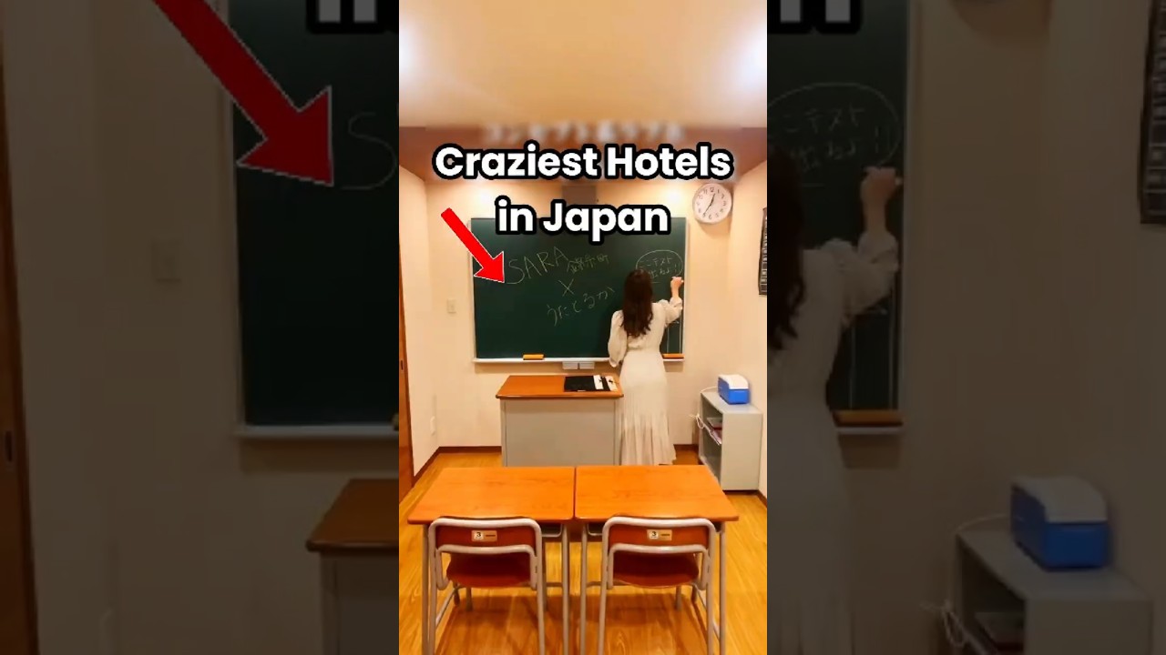 3 Craziest Hotels in Japan Don&rsquo;t Even Feel Real! #Japan