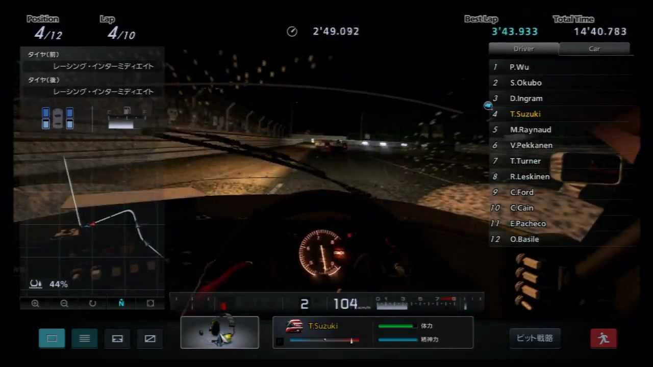 GT5 Jaguar XJR-9(DLC) 配信上級B-Spec Sarthe 700pp Part2/3