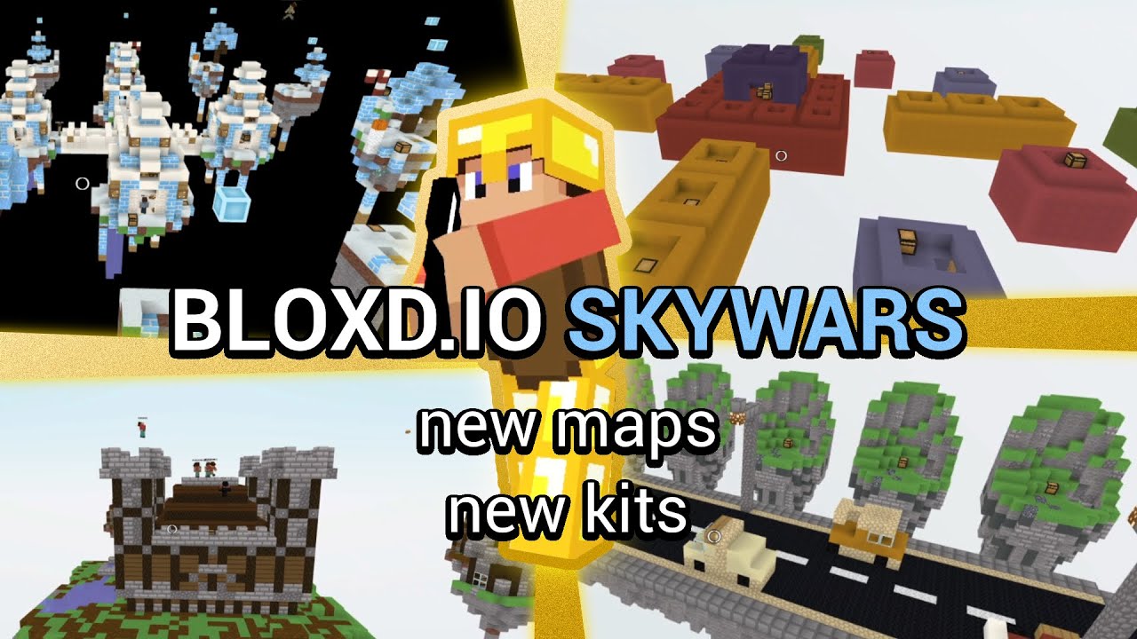 Bloxd.io - New Skywars maps & kits