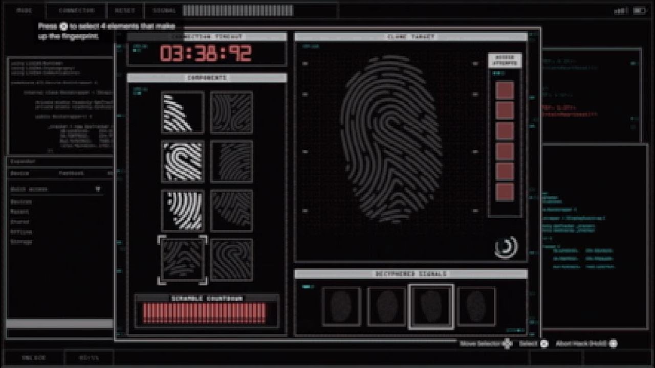 GTAO Casino Heist Fingerprint Hack Practice
