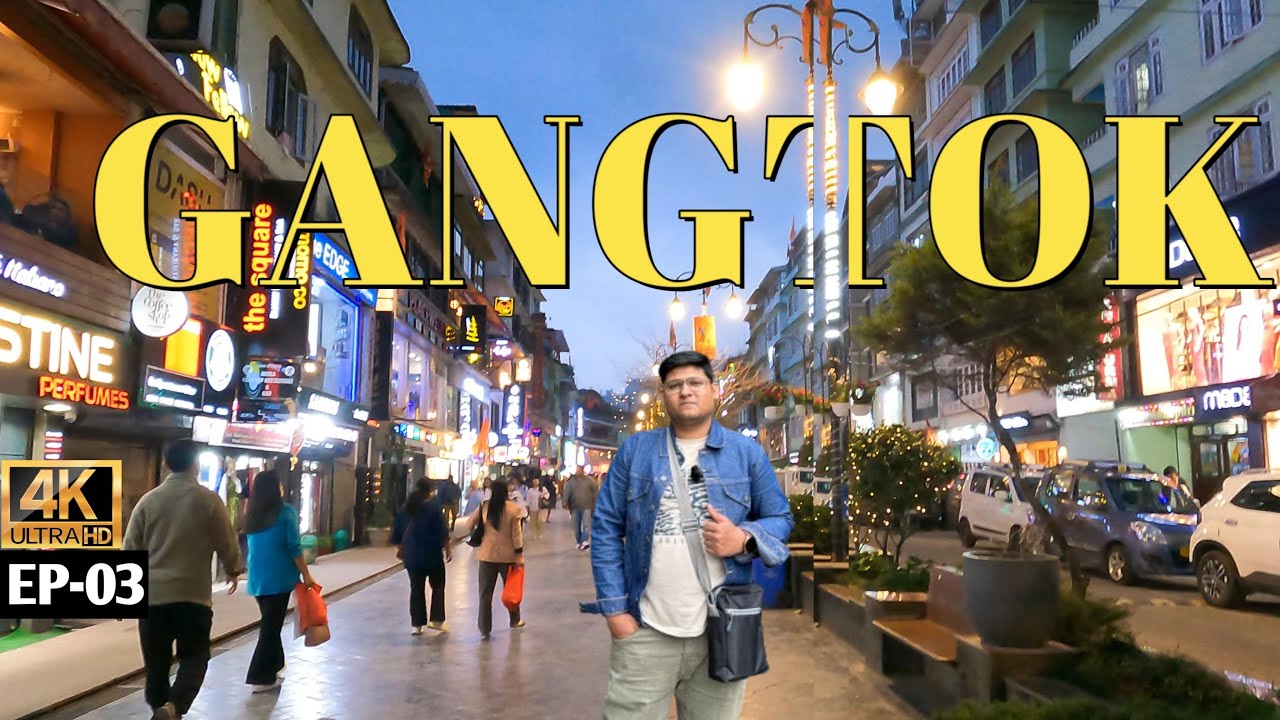 MG Marg Gangtok | Night Life In Gangtok | Lal Bazar | Sikkim