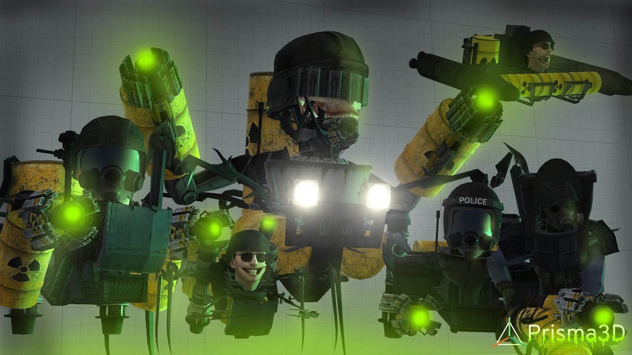 Acid swat pack || skibidi toilet prisma3d #1