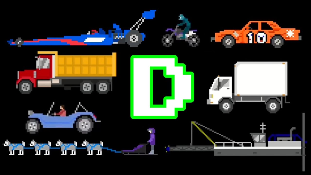 Vehicles Starting with D - @TheKidsPictureShow