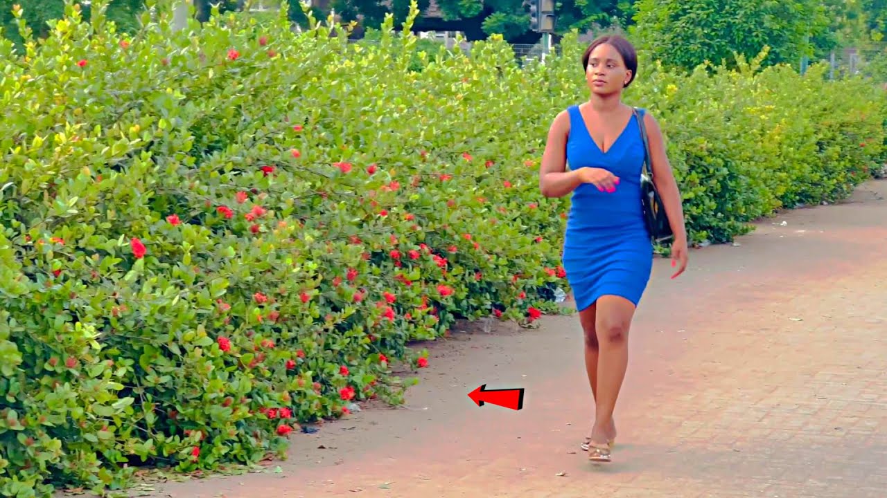 She threw her hand bag Away! Bushman Prank!