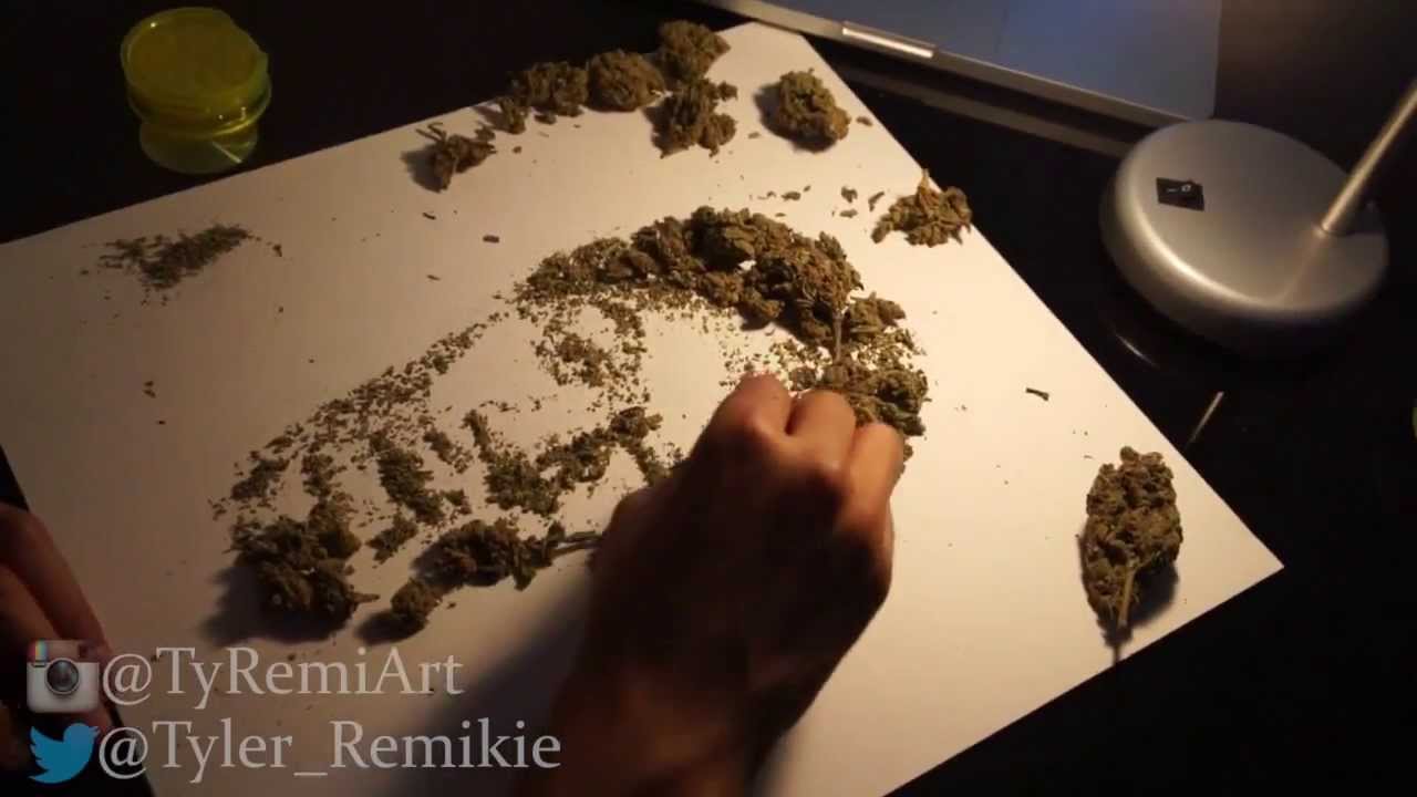 Wiz Khalifa Drawn In Weed Amnesia Haze (By Tyler Remikie)