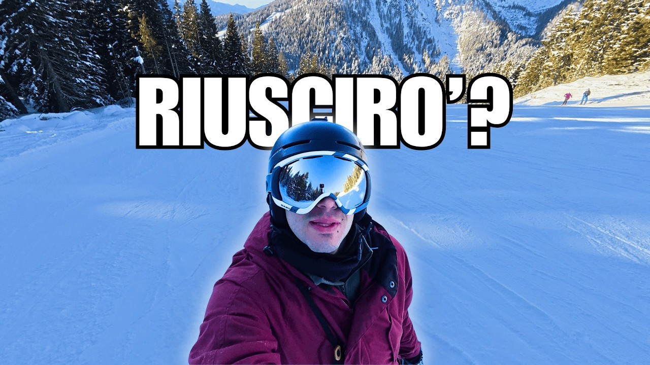Riuscirò a chiudere il 180? 🏂 Madonna di Campiglio spettacolare