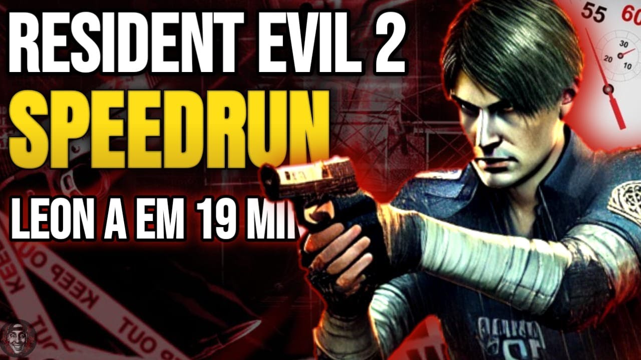 🔴AO VIVO: QUEBRANDO MEU RECORDE! | Speedrun Resident Evil 2 (1998)