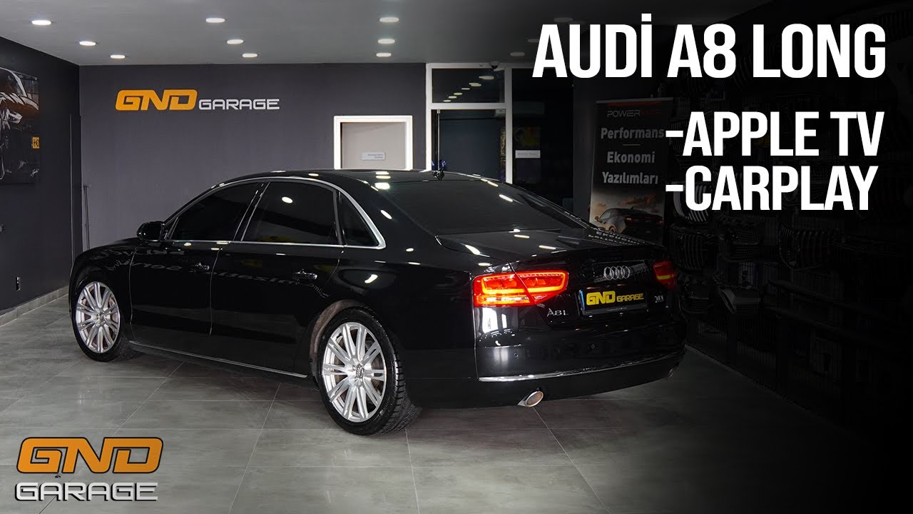 AUDİ A8 Apple TV - CARPLAY UYGULUMASI  #audi #CarPlay #appletv