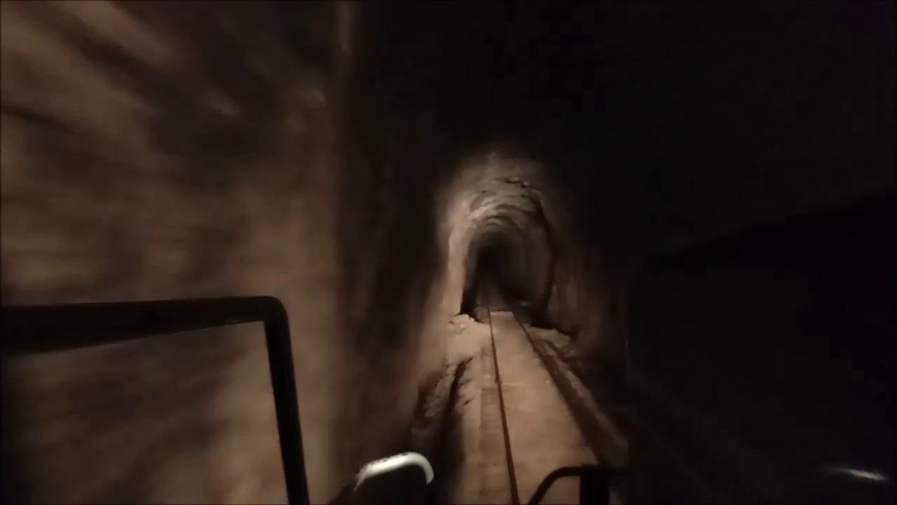 EL CHEPE EN EL TUNEL MAS LARGO DE SU RECORRIDO