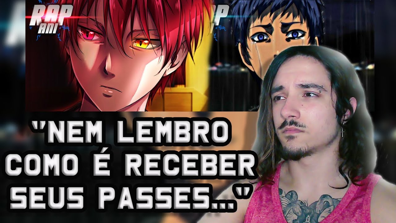 (ESSA ACABOU CMG) REAGINDO ao Rap - Desabafo 5 『 Akashi Seijuro 』e Rap - Desabafo 1 『 Aomine Daiki 』