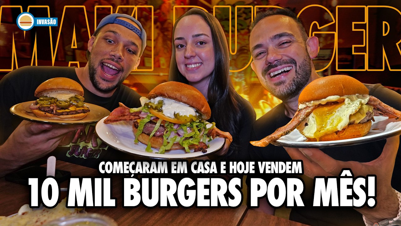 Eleita 4x a Melhor Hamburgueria de Ribeir&atilde;o Pires/SP - MAKI BURGER | INVAS&Atilde;O HP