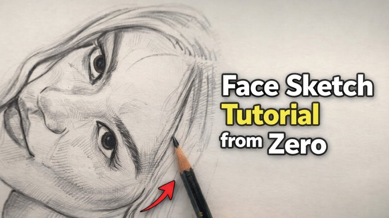 ✨Quick Pencil Sketch Face. Easy Step by Step. #step by step #sketchful#pencil sketch#drawing #viral