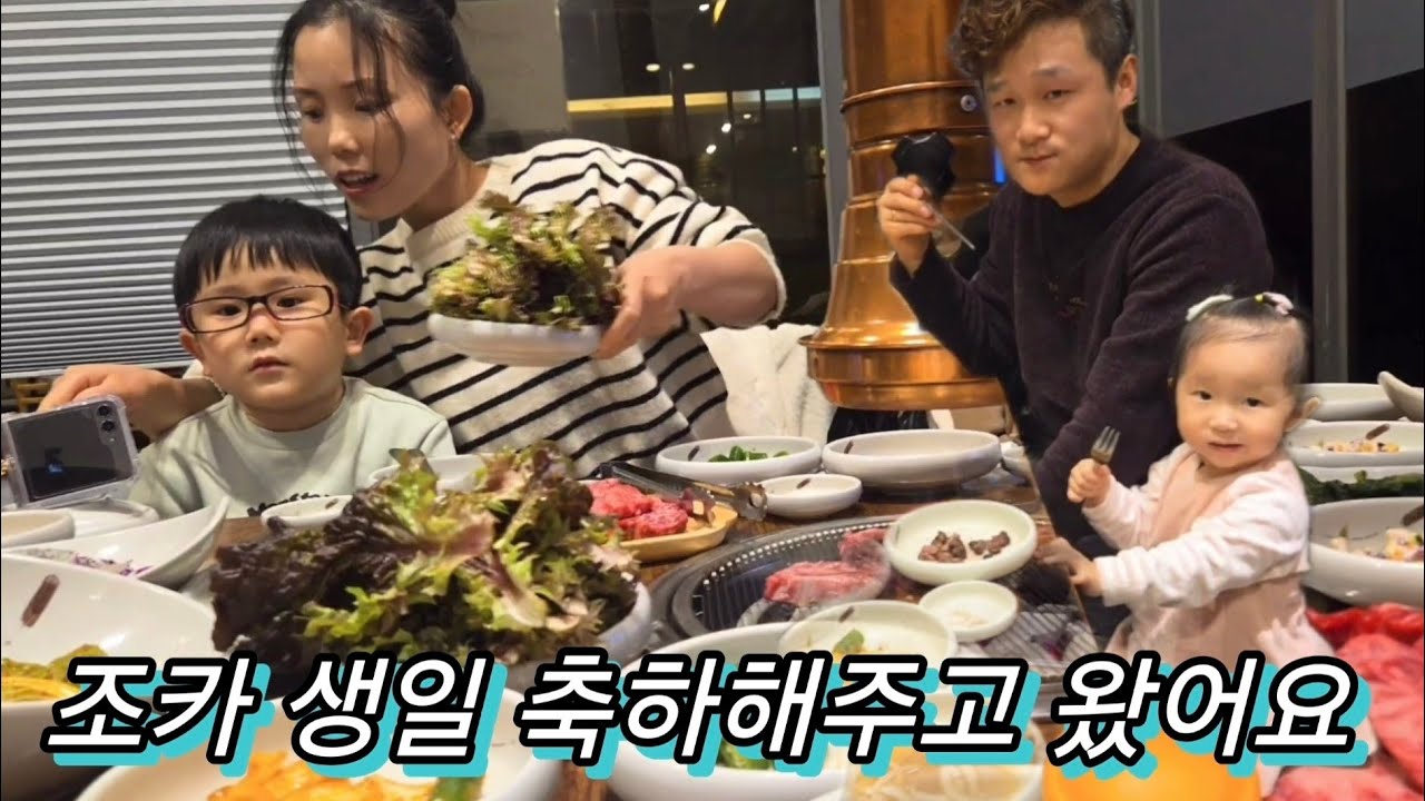 [VLOG] 탈북민 가족의 따뜻한 생일 축하 브이로그 | (돌찬치 상담 다녀왔어요)