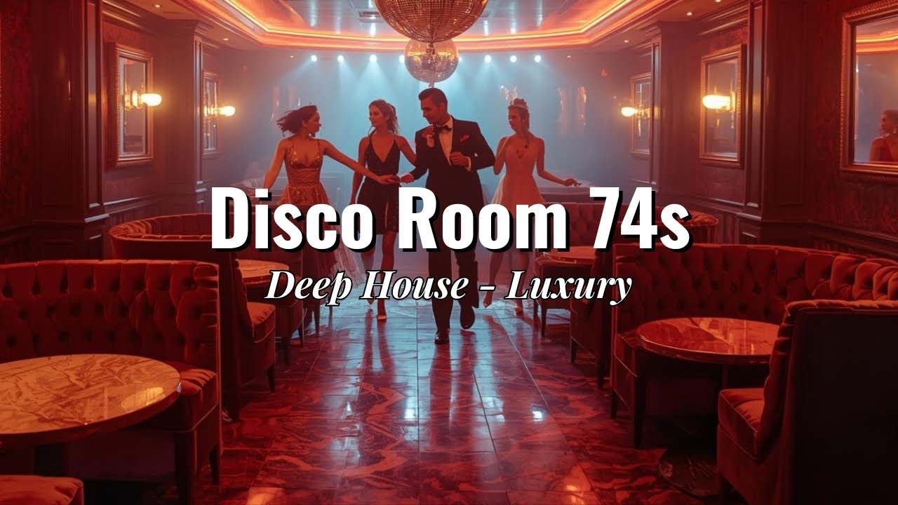1974 Luxury Disco Room | Retro Deep House – Vintage Dancefloor
