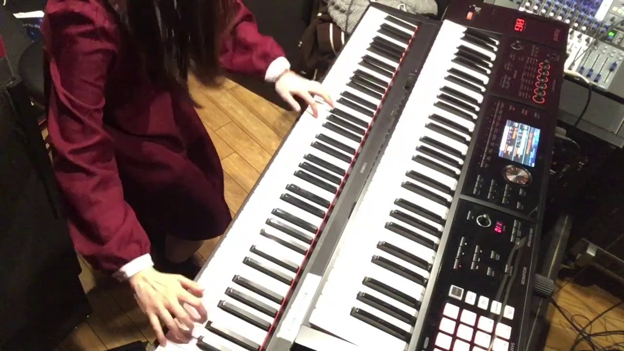 【Roselia 】R 弾いてみた【キーボード】