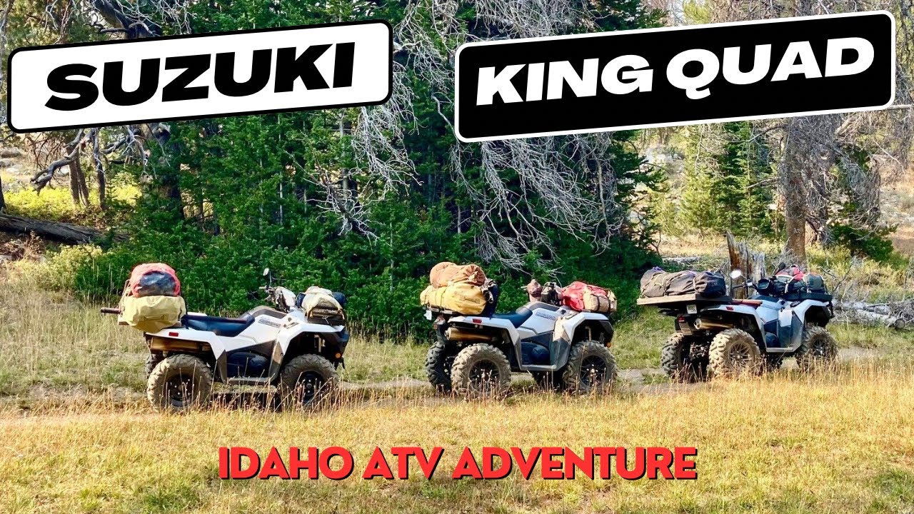 Suzuki KingQuad 2024: приключения в горах Айдахо