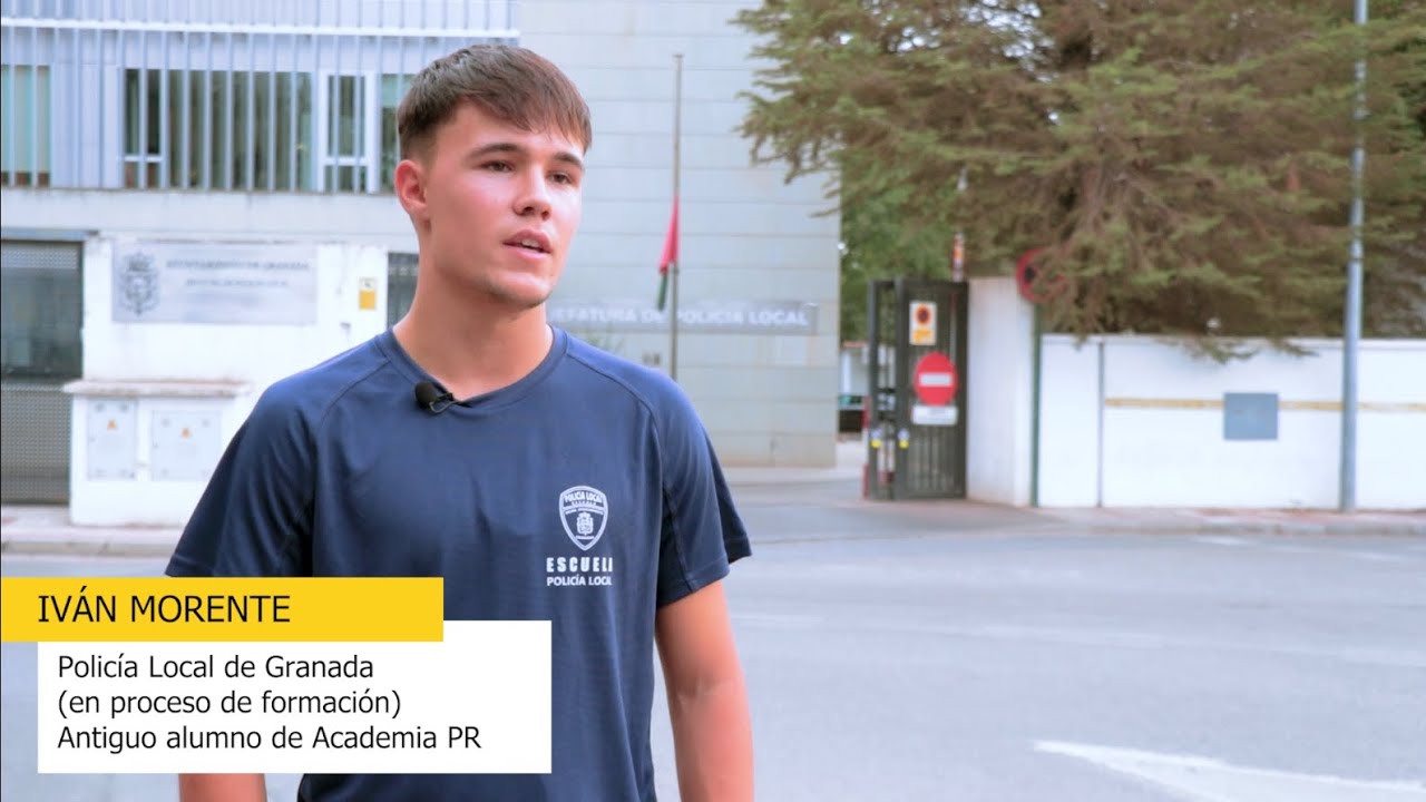 Testimonio Oposiciones: Iván Morente, Policía Local y alumna de Academia Puerta Real