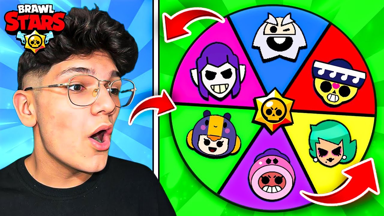 ÇARKI ÇEVİR.. ÇIKAN KARAKTERİ FULLE😍 BRAWL STARS #3