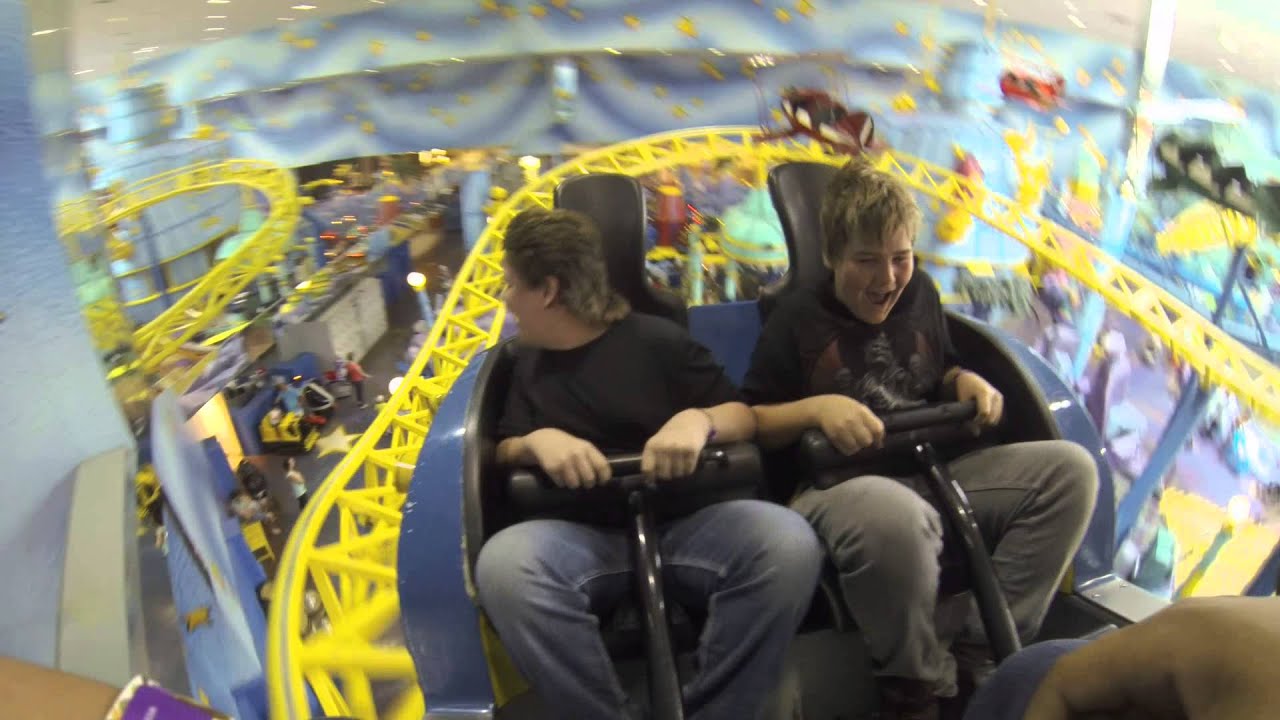 GoPro POV WEM West Edmonton Mall Amusement Park Galaxyland Orbiter Rollercoaster