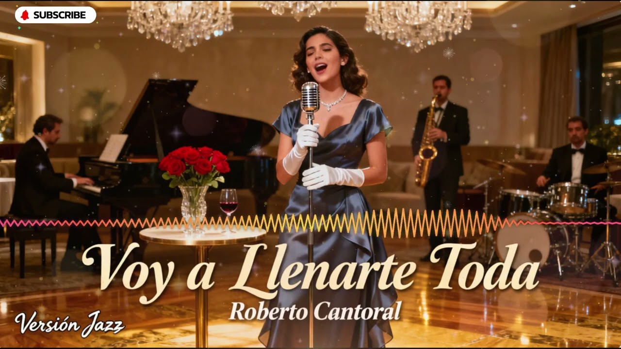 Voy a Llenarte Toda – Roberto Cantoral | Cover Bolero Jazz | Jazz Latino Romántico Clásico