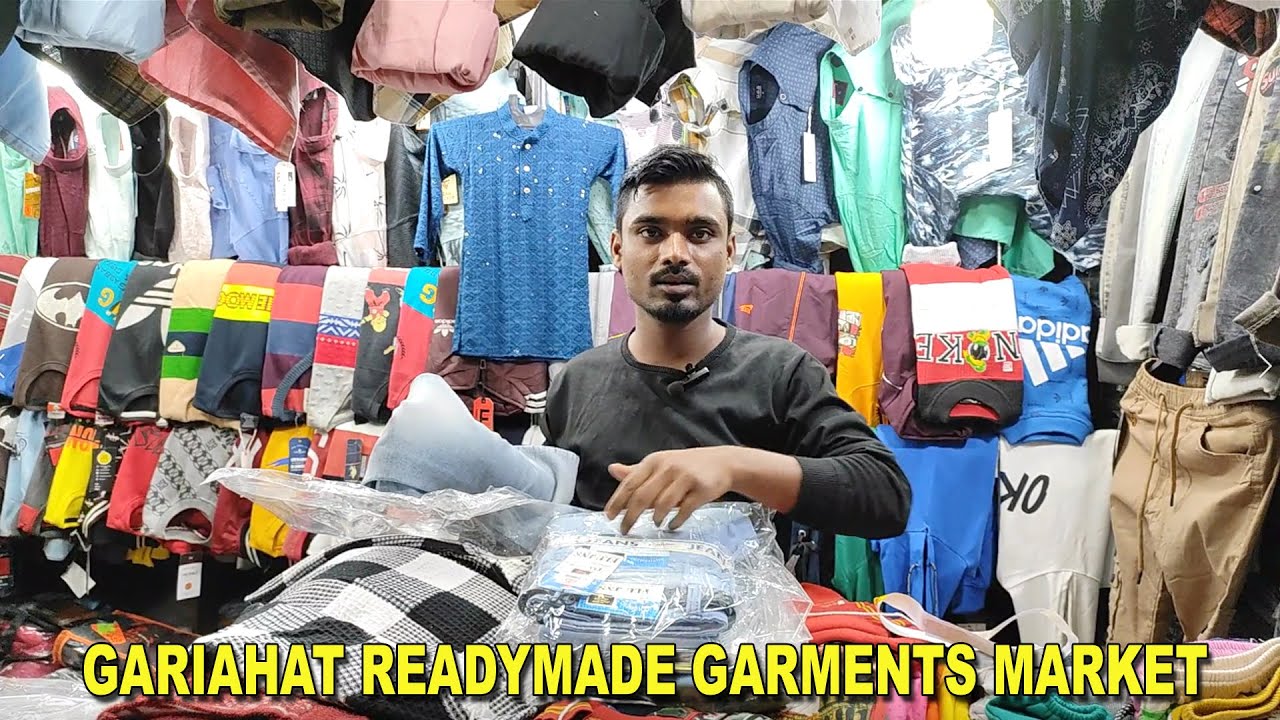 Readymade Garments Market in Kolkata, Gariahat. Best Cheapest & Stylist Garments Market in Kolkata.