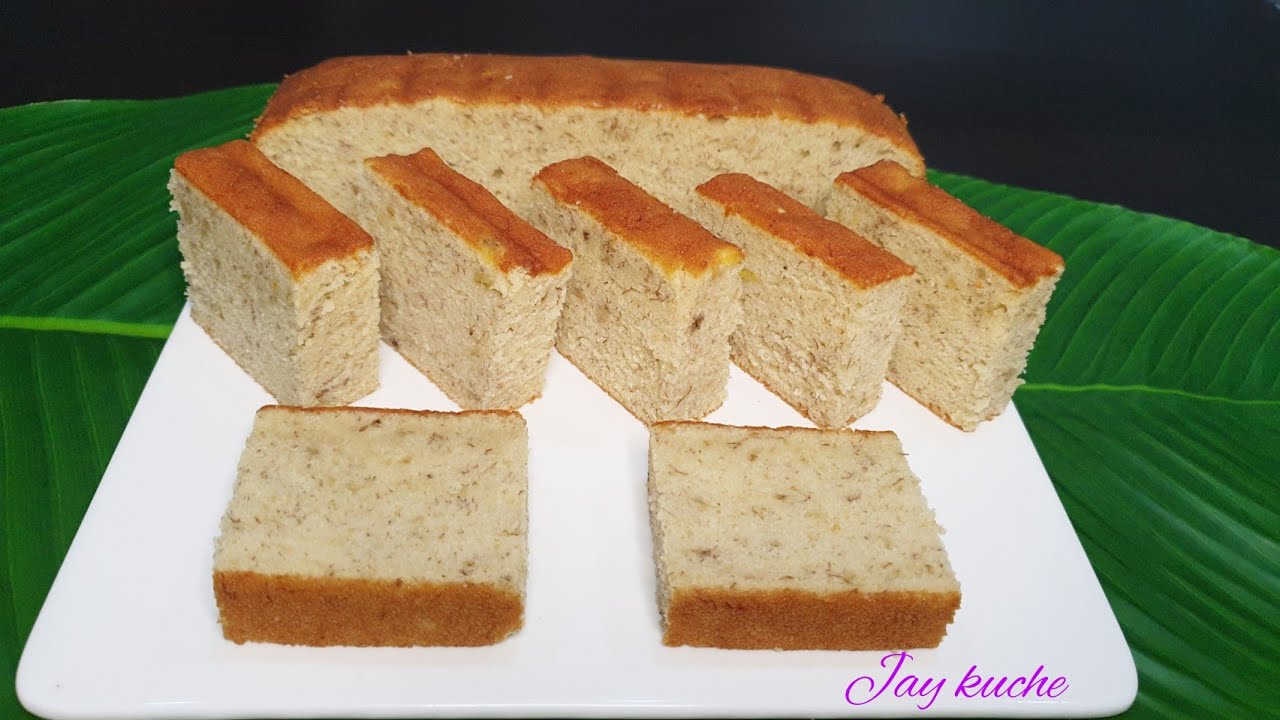 Traditional Banana Sponge Cake Recipe