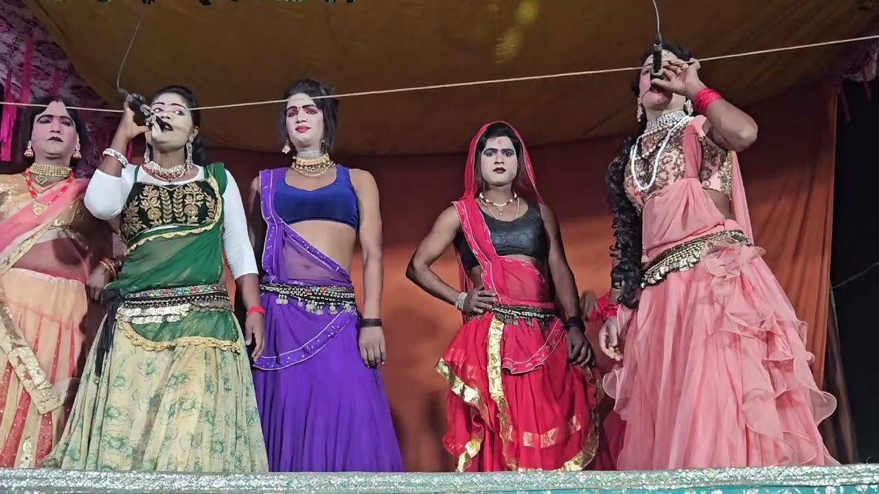 बड़ा निक लागे तोहर गोरी कजरा ( करमुलहा जमुनीपुर में 26/11/23 ) कोर्स ग्रुप नाच गाना , अवधसंगीतपार्टी