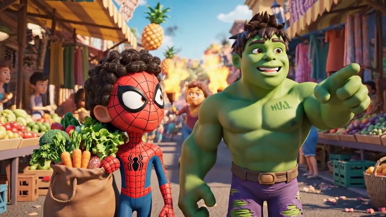 Unexpected Heroes Unite! 🚨 Spider-Man & Venom Team Up to Rescue Supergirl - AI Animated Battle
