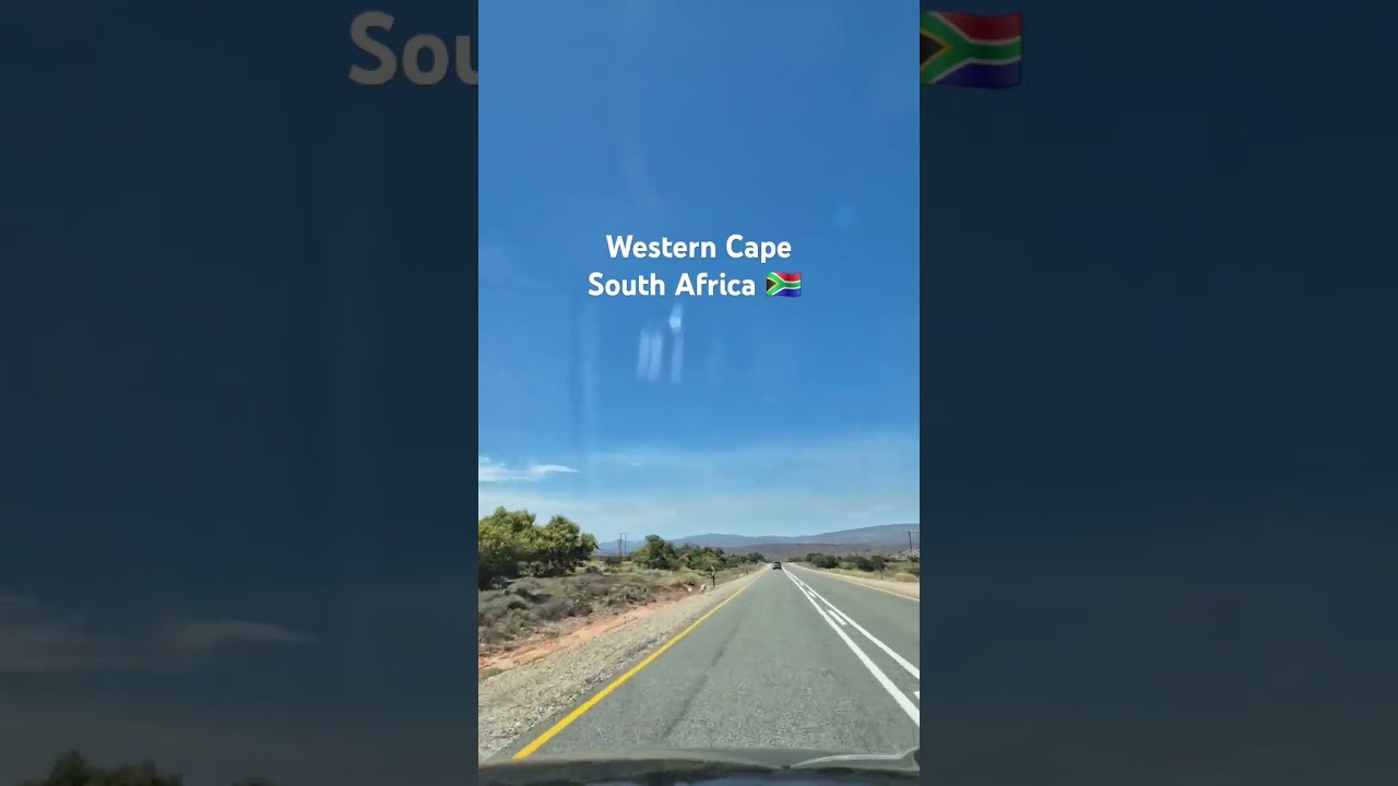 Driving through the Western Cape. What an adventure! 🤩 #travel #capetownadventure #roadtripadventure