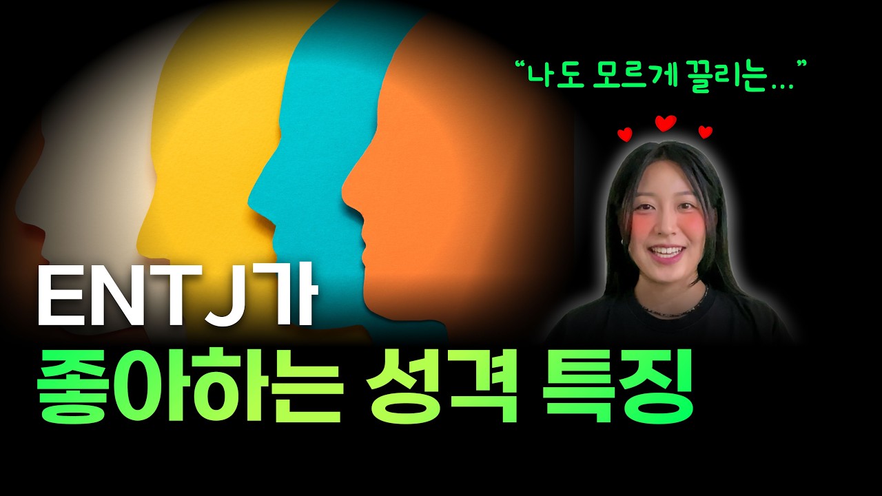 ENTJ가 좋아하는 성격 특 | 엔티제 성향 특징 인간관계 궁합