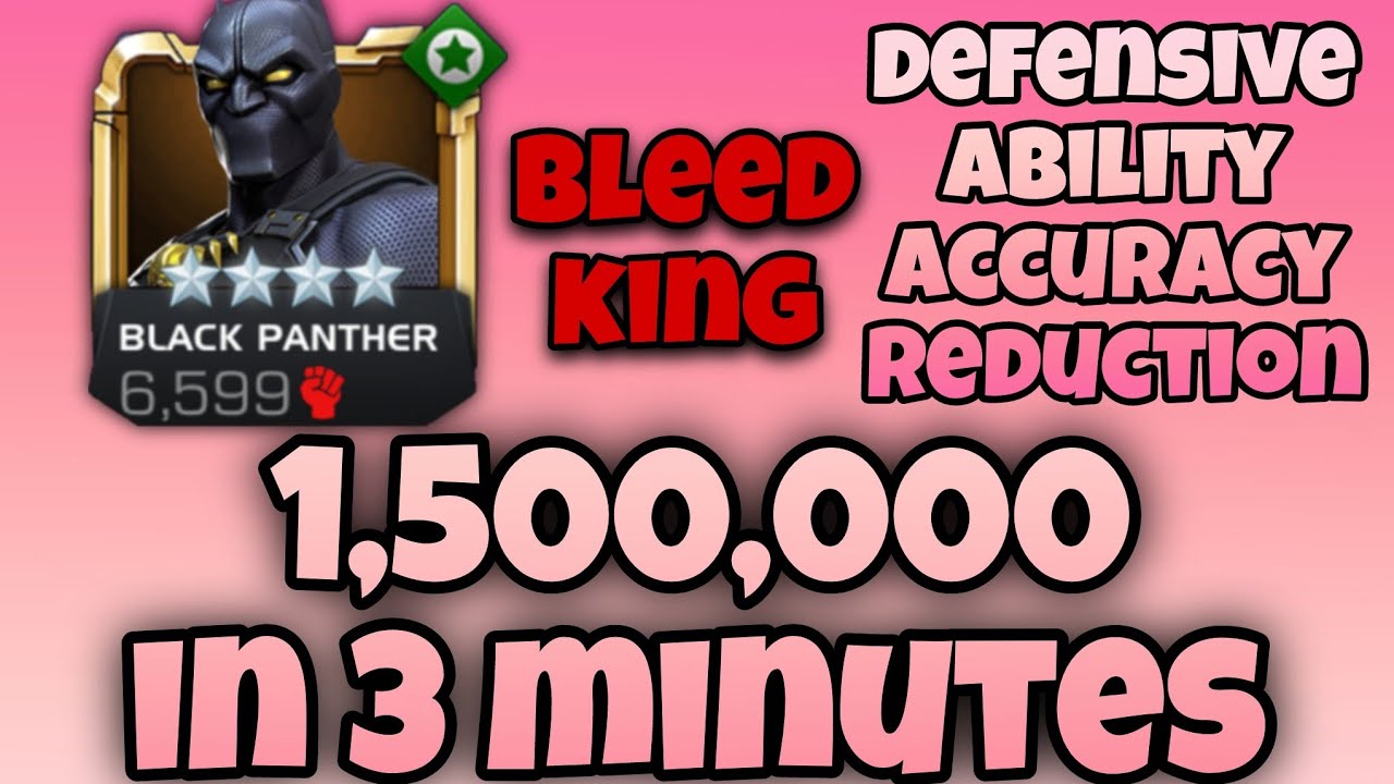 Peak OG Black Panther Damage Rotation
