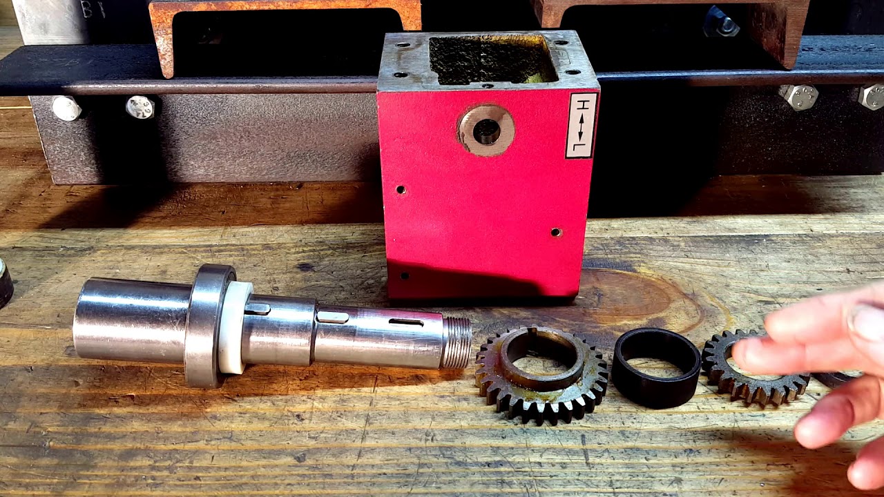 New gears for the mini-mill  and  a homemade shop press.