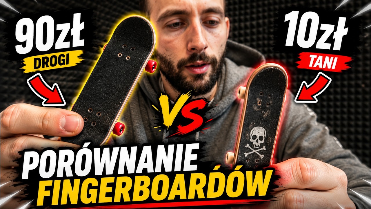 Testujemy Eastwood Fingerboard vs Tech Deck  *ogromna r&oacute;żnica!*