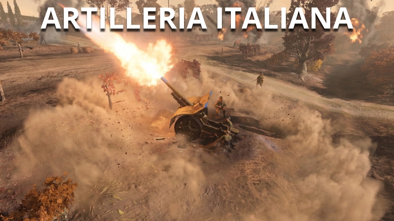 No paren de disparar esa Artilleria - 2 vs 2 - company of heroes 3