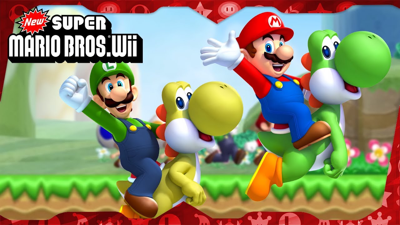 New Super Mario Bros. Wii ᴴᴰ Full Playthrough (Warps, 2-player)