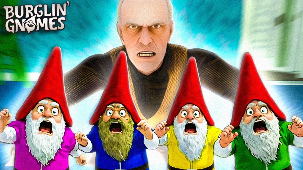 4 Idiot GNOMES vs One ANGRY Grandpa...