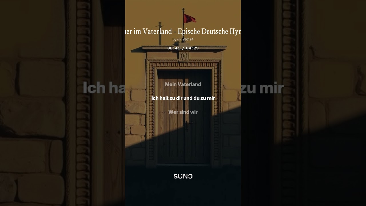 Feuer im Vaterland   Epische Deutsche Hymne