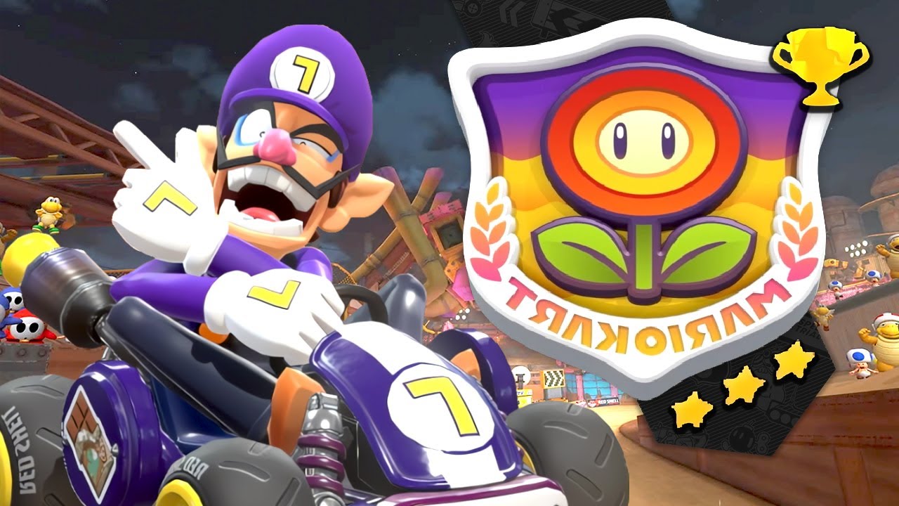 Mario Kart World - Grand Prix: Flower Cup (Mirror Mode / 3 Star Rank)