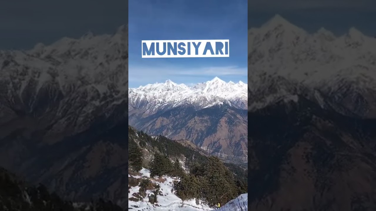 The Great Himalayas #snowfall#Munsiyari#khaliyatop#snowview#snow#mountains#travel#baraf#sunshine#Nb