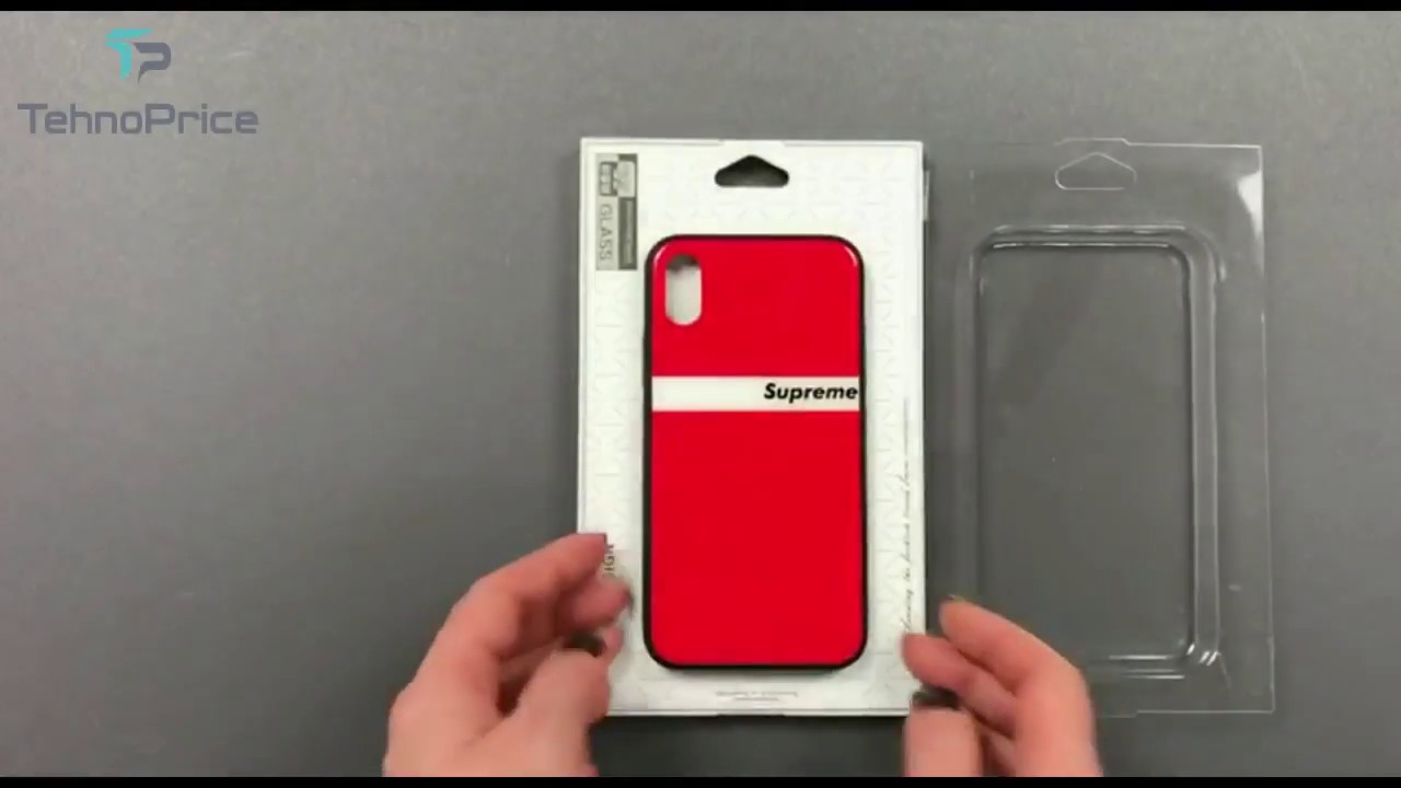 Чехол-Накладка HD Glass iPhone VIP Design ST1040