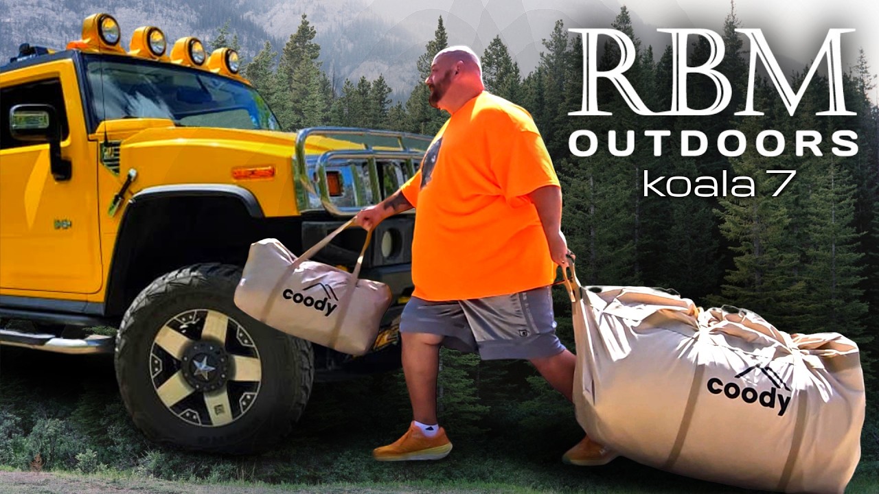 AMAZON'S LARGEST LUXURY INFLATABLE TENT Coody 17.2 Air Tent RBM Outdoors Complete Setup & Review