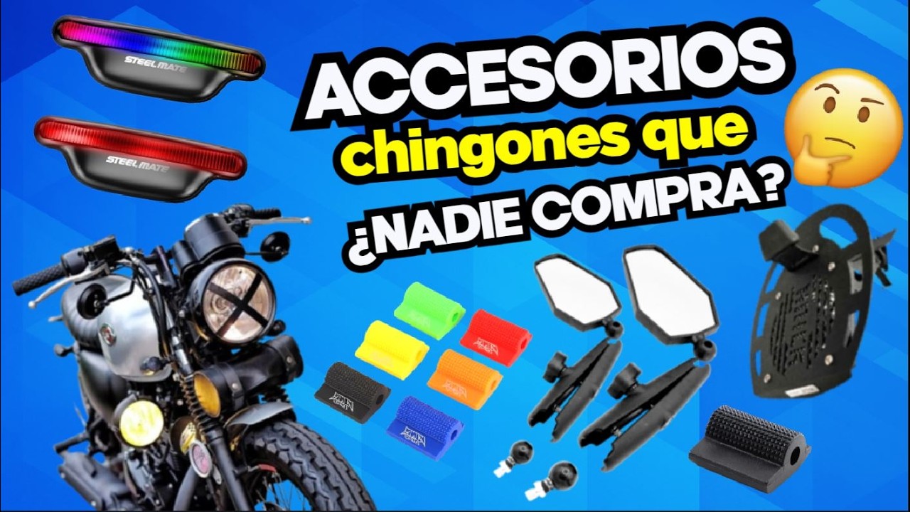 😱 Accesorios para Moto que NADIE usa y son GENIALES ( Parte 2 )
