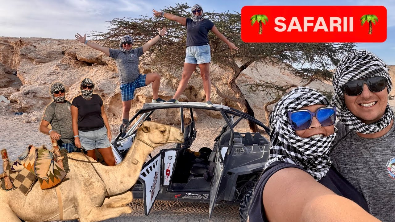 ☀️🇪🇬EGIPSKIE SAFARII☀️🛺 STRASZNY LOS WIELBŁĄD&Oacute;W😭😤WIOSKA BEDUIN&Oacute;W👳&zwj;♀️ILE KOSZTUJE TA ATRAKCJA?!?!