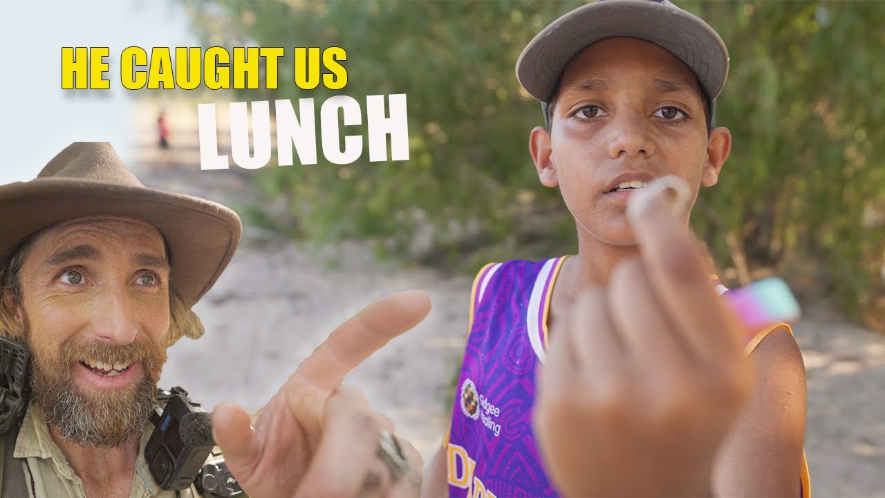 Barramundi CATCH AND COOK with the Normanton kids