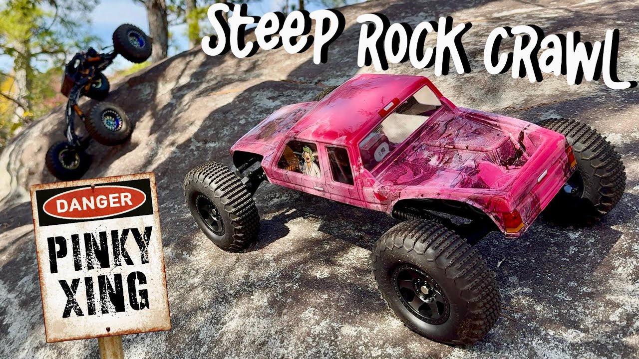 Steep Rock Crawling LCG Sporty Cheater Rigs Off-Road Rock Crawlers Outdoor Off-Road Adventure