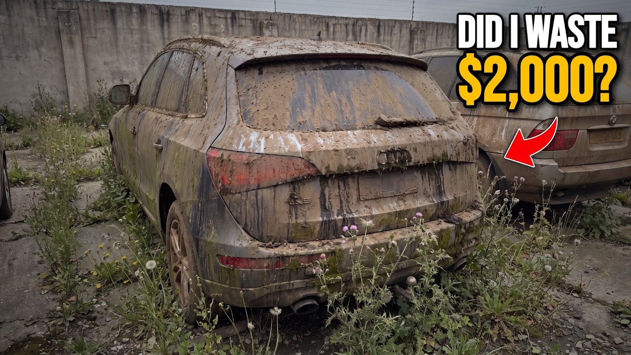 I PAID an INSANE PRICE for this AUDI Q5 at AUCTION... And I don't even know if it WORKS!